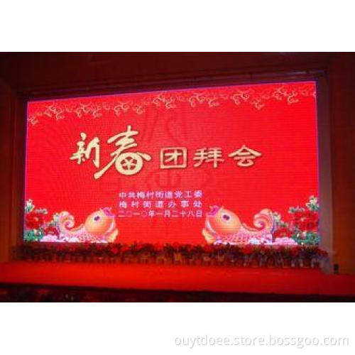 Die - casting full color Aluminum p3 indoor advertising led